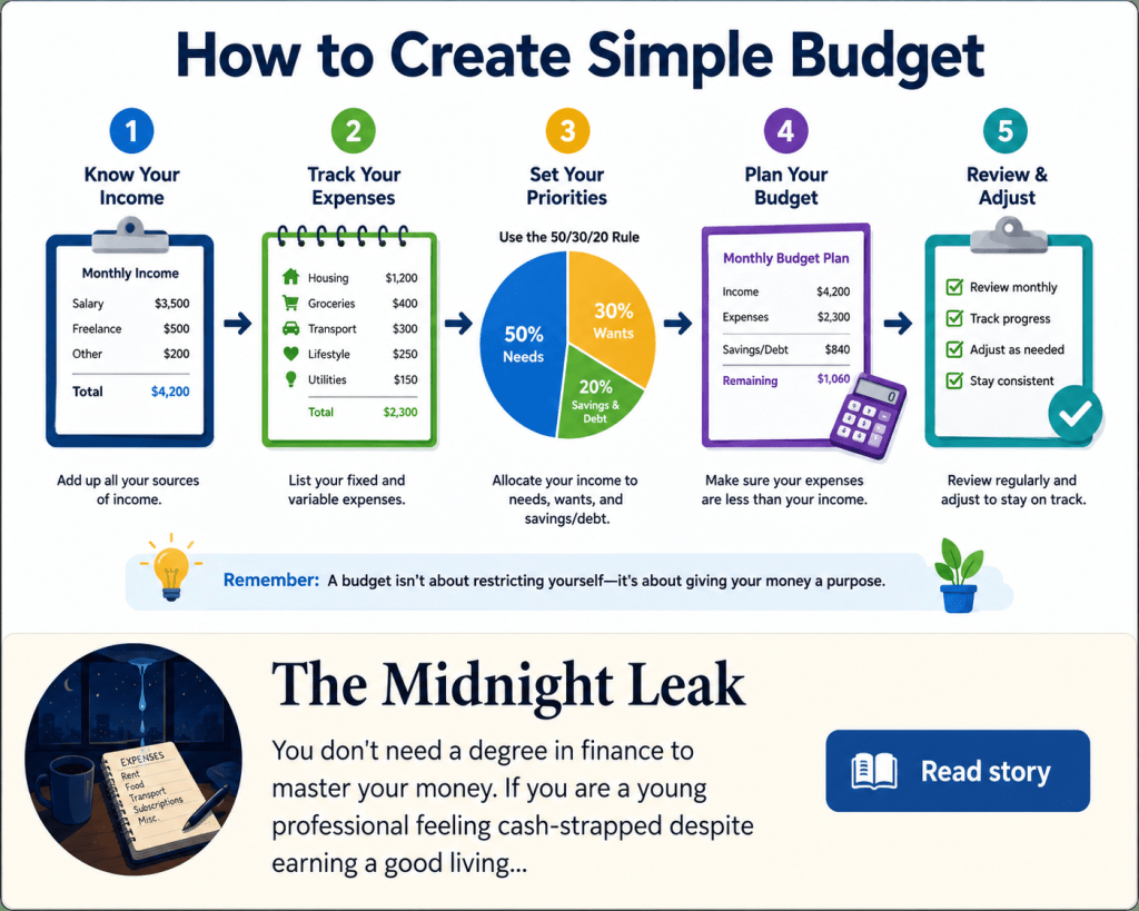 Create a simple Budget that works for&nbsp;you.