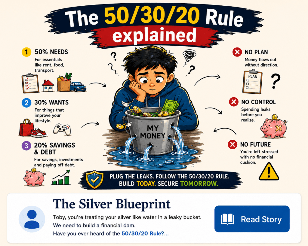 The 50/30/20 Rule&nbsp;Explained.